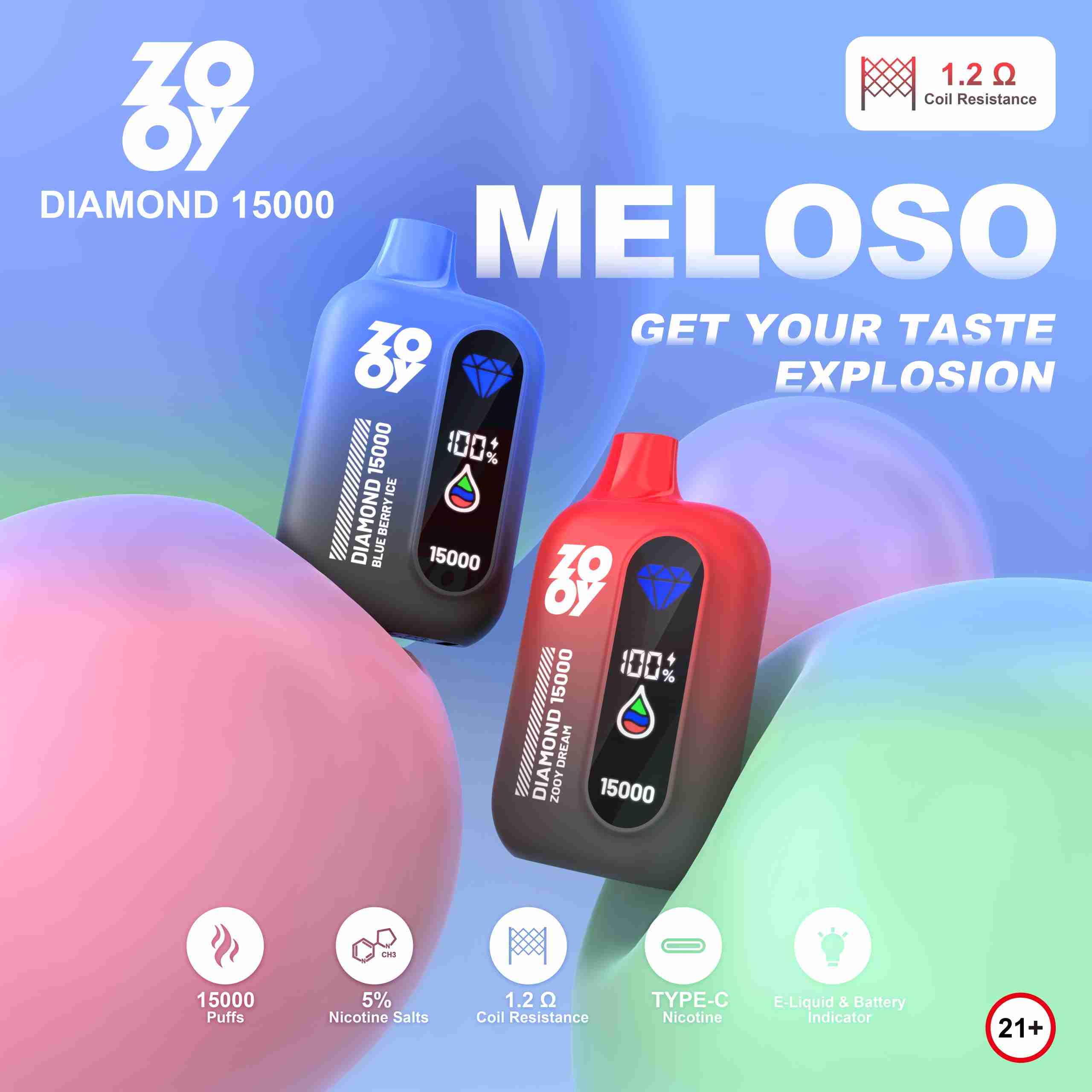 ZOOY DIAMOND 15000 - Image 2