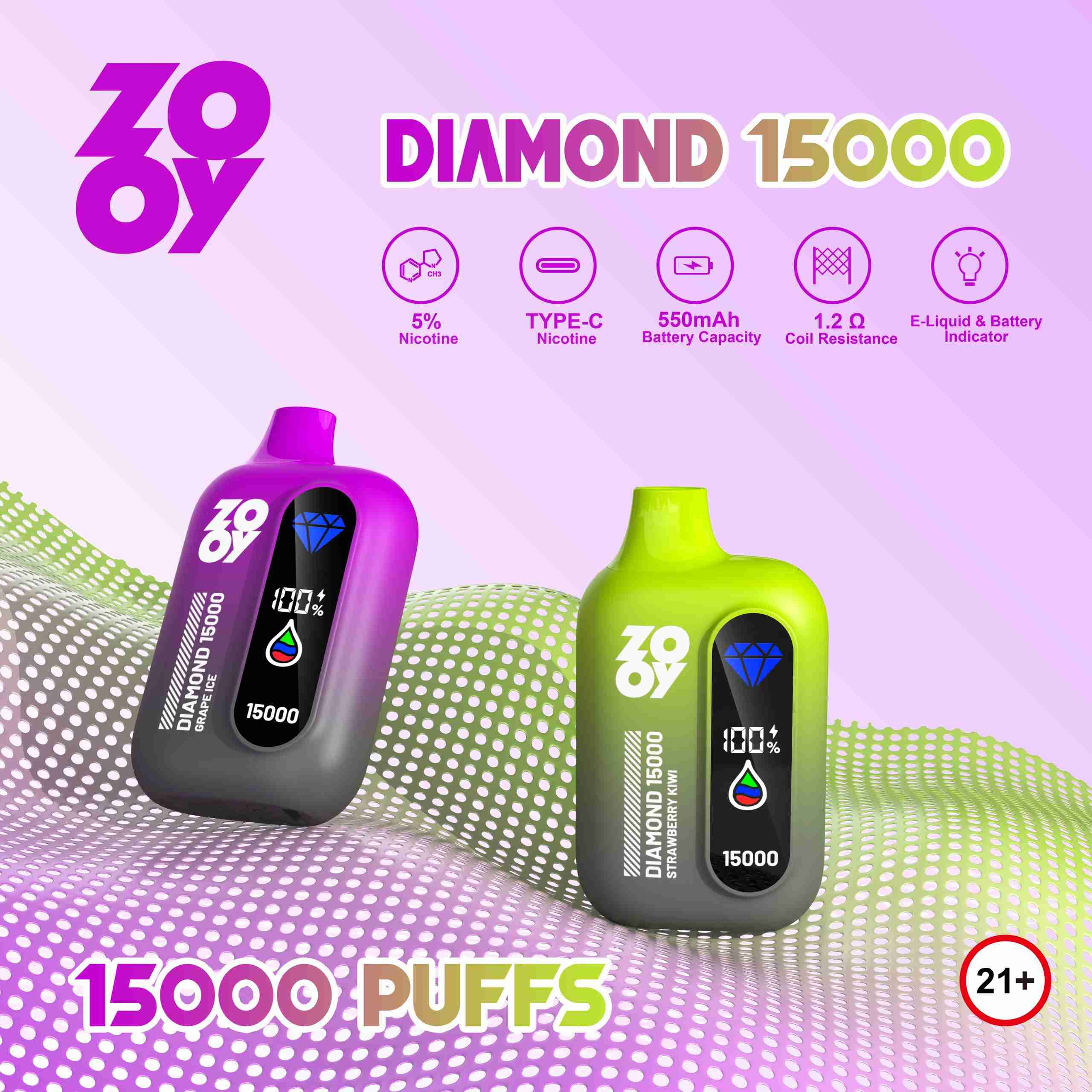 ZOOY DIAMOND 15000 - Image 3