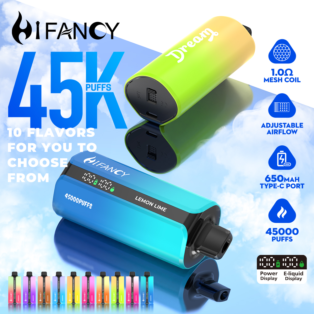 HIFANCY DREAM 45000 VAPE Lemon Lime - Image 2