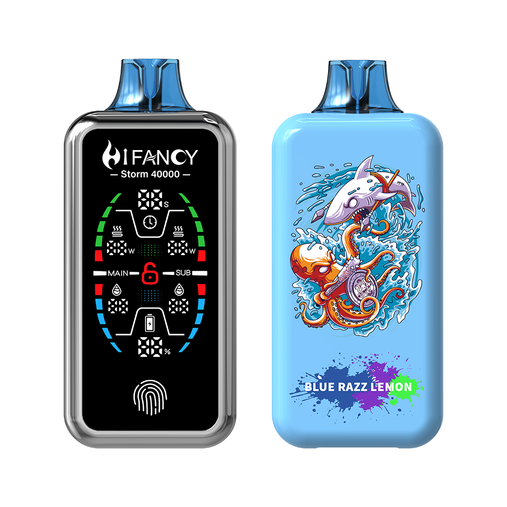 HIFANCY STORM 40000 Disposable Vape Blue Razz Lemon